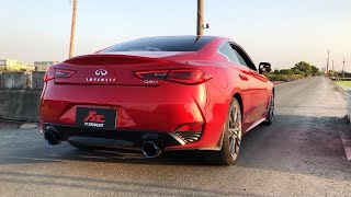 Infiniti Q60 S 3.0T V6 - exhaust sound