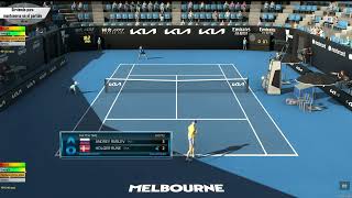 Andrey Rublev VS Holger Rune | Australian Open 2023 | Tennis Elbow 4 | CPU vs CPU Simulation
