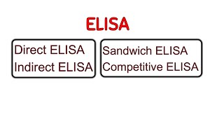 Direct, Indirect, sandwich and competitive elisa in hindi || Types of elisa
