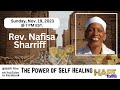 HAPI Talks with Rev. Nafisa Sharriff about the Power of Self Healing