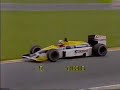 Nigel Mansell Brands Hatch Qualifying  1986