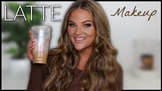 FULL FACE LATTE MAKEUP! ☕️ + GO-TO PRODUCTS!