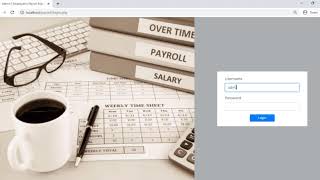 Payroll Management System using PHP Demo