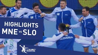 Highlights | Montenegro vs Slovenia | Men's EHF EURO 2018