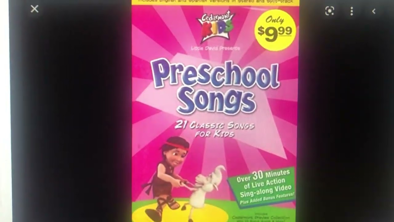 Cedarmont Kids Preschool Songs DVD Full - YouTube