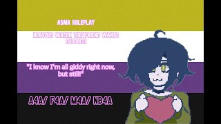 Nervous Wreck Theyfriend Cuddles You to Sleep! A4A/ F4A/ M4A ASMR Roleplay (Wholesome) (Silly)