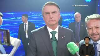 Confira a fala de Jair Bolsonaro após o primeiro debate presidencial do segundo turno