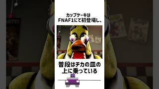 カップケーキに関する雑学#shorts #fnaf #雑学 #meme #fivenightsatfreddys #ファイブナイツアットフレディーズ