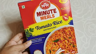 MTR Minute Meals Tomato Rice | mtr minute meals | mtr | how to make mtr tomato rice