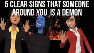 5 CLEAR SIGNS THAT SOMEONE AROUND YOU IS A DEMON (CHRISTIAN ANIMATION)