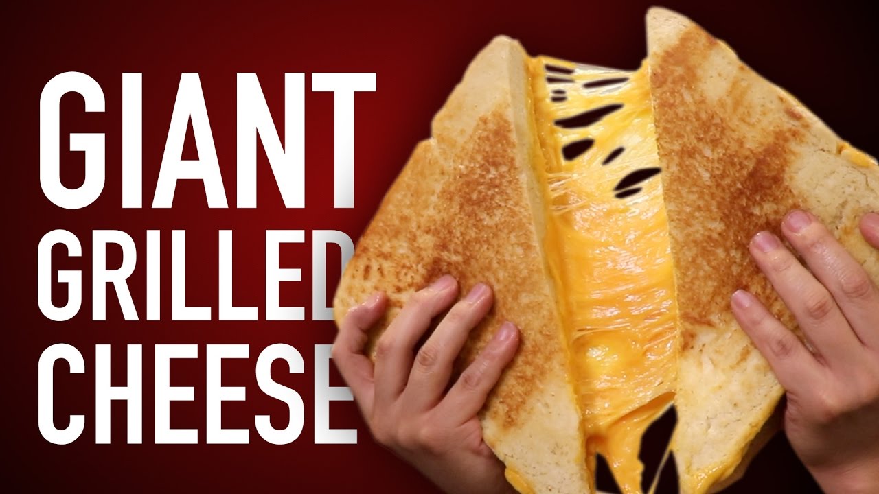 Giant Grilled Cheese Sandwich