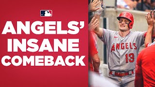 Angels' CRAZY COMEBACK!! Down 10-2, they come back and BEAT Tigers!