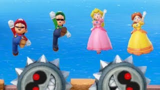 Super Mario Party - All Team Minigames (Team Mario VS Team Peach)