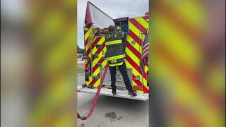 SBFD Deploying a 400ft minute man.