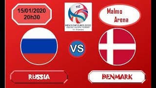 🏐 RUSSIA VS DENMARK - MEN'S EURO 2020 HANDBALL - FULL MATCH 🏐