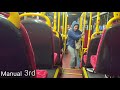 *insane manual gears* abellio london route 201 8821 yy64tzr