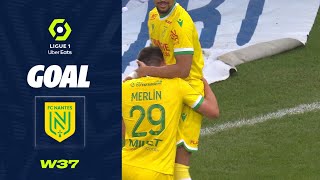 Goal Quentin MERLIN (18' - FCN) LOSC LILLE - FC NANTES (2-1) 22/23