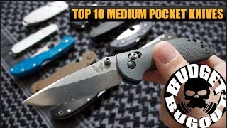 Top 10 Best EDC (Everyday Carry) Medium-Sized Pocket Knives | Budget Bugout 2017
