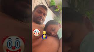 என் குழந்தை என் வயிற்றில் தூங்குகிறது | My son sleeping on my tummy