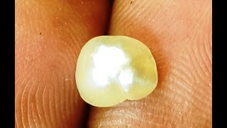 1.00 Carats Natural Basra Pearl Certificate no. 8785