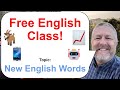 Let's Learn English! Topic: New English Words and Phrases 📱📈🐐