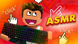 ROBLOX ASMR RED Tower 🍍 but it's very RELAXING *VERY CLICKY*