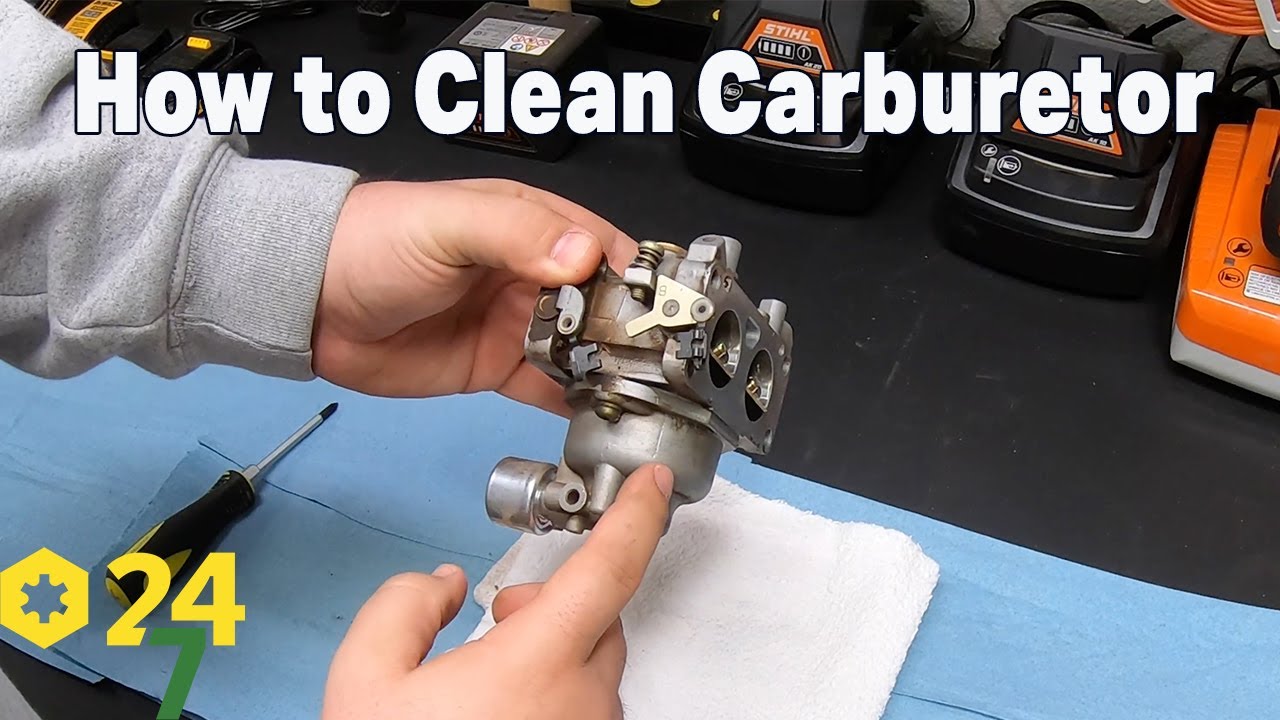 How To Clean Carburetor On John Deere Mower | Remove, Clean And Install ...