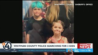 Whitman County Sheriff's Office searching for missing children in Palouse