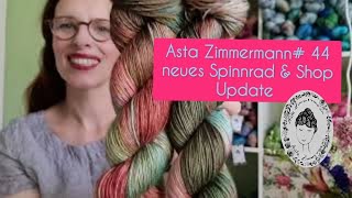 Strickpodcast #44 Neues Spinnrad \u0026 Shop Update | Asta Zimmermann