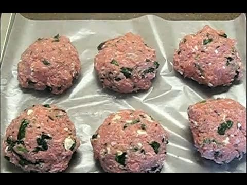 Feta Cheese Turkey Burgers Recipe