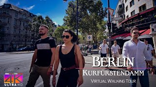 【4K】VIRTUAL WALKING TOUR: «Berlin Kudamm - Germany 2020» Ultra HD 🎧 Binaural 3D City Sounds