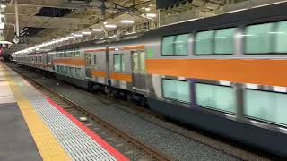 【営業運転開始まで1週間弱】E233系0番代トタT24編成(グリーン車組み込み)  国立通過