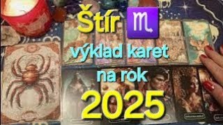 ♏️ Štír ~ Velký výklad na rok 🍀2025🍀 Věštba ~ poselství karet