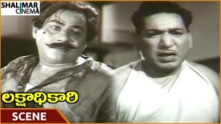 Lakshadhikari Movie || Relangi \u0026 Mikkilineni Superb Comedy Scene || Krishna Kumari || Shalimarcinema