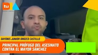 Descarada actitud de prófugo por crimen de Mayor Sánchez | Tu Día | Canal 13