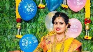 Actress ChaitraRai Baby shower photos// Chaitra rai seemantham photos // Tollynews Hub