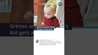 Grimes has renamed her daughter Y #itvnews #grimes #elonmusk #celebrity