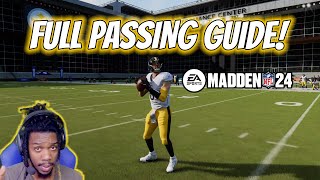 Madden 24 Passing Guide! Freeform/Skill Based Passing (Placement \u0026 Accuracy vs Placement \u0026 Power)