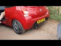 renault twingo gt f4rt engine swap full revs