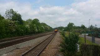 DB SHEN CL 66 198 passing syston with corby steel to margam T.C