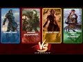 Commander VS S7E6: Gideon Jura vs Garruk vs Arlinn Kord vs Venser [MTG]