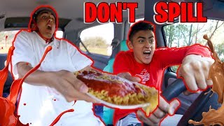 DONT Spill in the CAR Challenge! **MESSY**