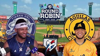 Tigres del Licey vs Águilas Cibaeñas - EN VIVO: LIDOM 2024 -25 - Previa ROUND ROBIN