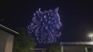 A Texas-based company just beat the world record for the largest drone show