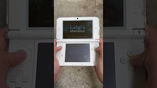 Luigi's Mansion on a 3DS XL!