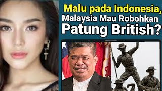 Malu pada Indonesia, Malaysia Mau Robohkan Patung Pahlawan British?