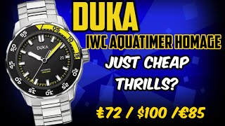 🌟Duka Aquatimer Homage🌟 Just a cheap thrill or...| Full Watch Review | The Watcher