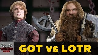 Game of Thrones VS Lord of the Rings | DEATH BATTLE Cast