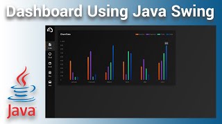 Java Swing UI Design - Create Dashboard using Java Swing