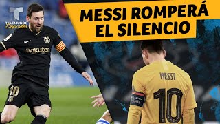 Messi y el gigante vacío ofensivo que deja en el FC Barcelona | Telemundo Deportes